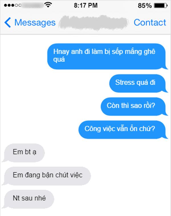 Hát mãi kiếp friendzone nếu crush chỉ trả lời tin nhắn như có như không thế này-1