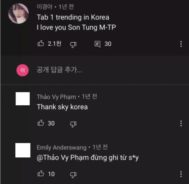 Knet tố cáo fan Việt giả làm người Hàn Quốc để bình luận dưới MV của Sơn Tùng M-TP?-4