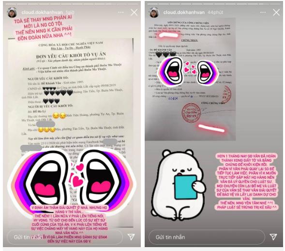 Khánh Vân chính thức đâm đơn kiện họ hàng ra toà vì bị lập group anti-2