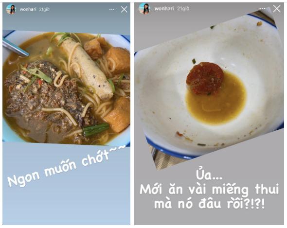 Hari Won thảng thốt vì tô bún yêu thích bỗng biến mất không lý do, cư dân mạng nghĩ kỹ lại mới hiểu sự tình-1