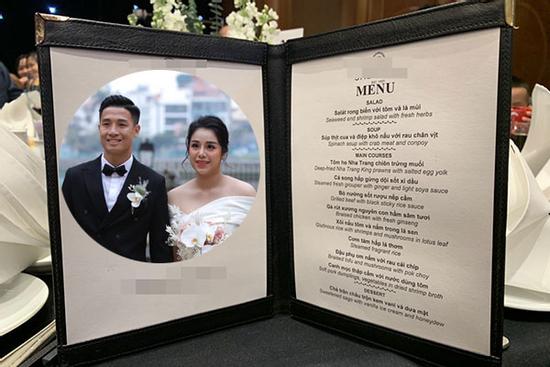 Lộ thực đơn xịn sò trong đám cưới lần 3 của Bùi Tiến Dũng ở khách sạn hạng sang