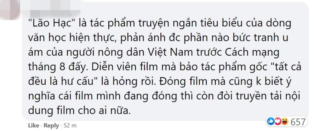 Khán giả phẫn nộ vì Băng Di phát ngôn thiếu hiểu biết về Lão Hạc-4