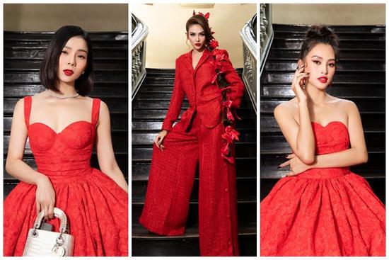 Lệ Quyên xách túi tiền tỷ - Võ Hoàng Yến diện suit 'cân đẹp' dàn mỹ nhân