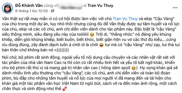 Làng phim Việt nháo nhào vì Cậu Vàng: Khen dè dặt, chê sấp mặt-2