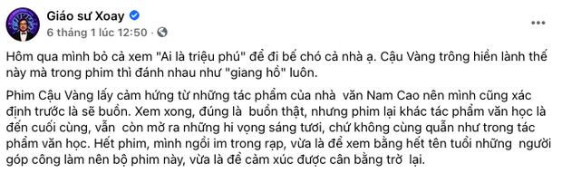Làng phim Việt nháo nhào vì Cậu Vàng: Khen dè dặt, chê sấp mặt-3