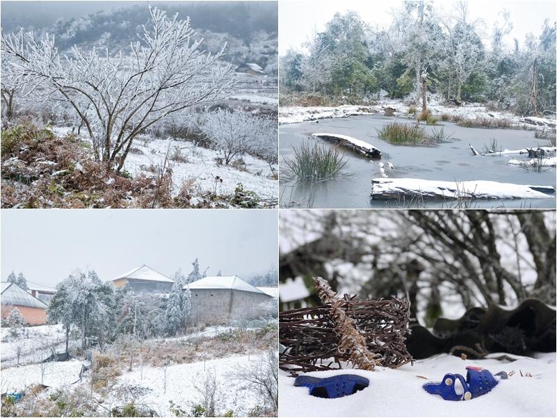 Loạt ảnh tuyết rơi trắng xóa tựa trời Âu tại các điểm du lịch Tây Bắc khiến dân tình phát sốt-6