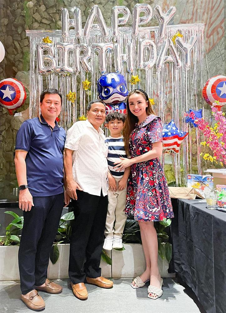 Thêm 1 năm chồng Diễm Hương vắng mặt trong tiệc sinh nhật con trai-2