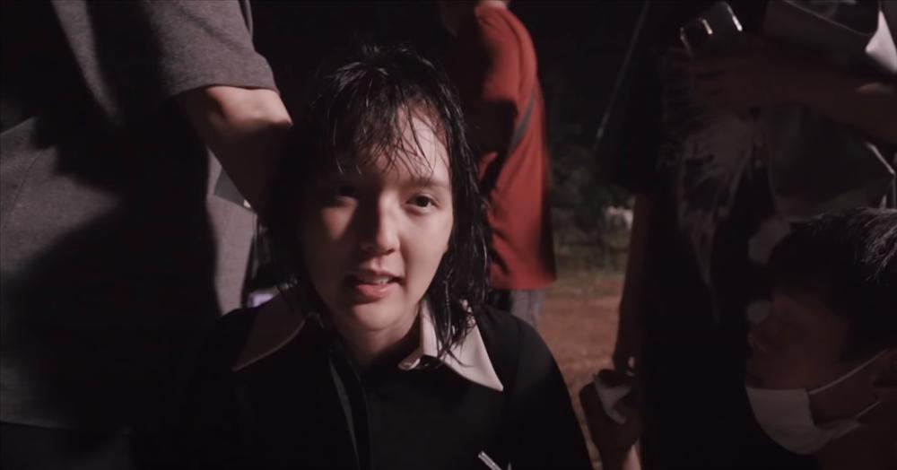 Hải Tú phải quay cảnh dưới mưa khổ sở, Sơn Tùng M-TP đáng nhẽ được về ngủ nghỉ nhưng quyết ở lại-3