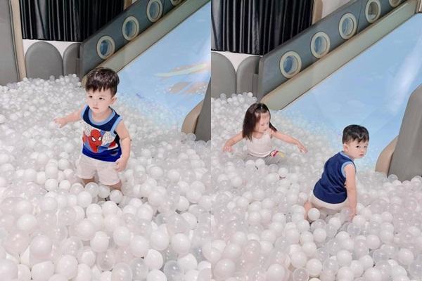 Lâu không xuất hiện, ngoại hình 2 nhóc tỳ nhà anh trai ca sĩ Bảo Thy gây bão-3