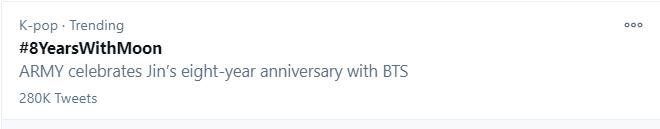 8 năm ngày Jin BTS phát vlog đầu tiên cũng được ARMY kỷ niệm tưng bừng-4