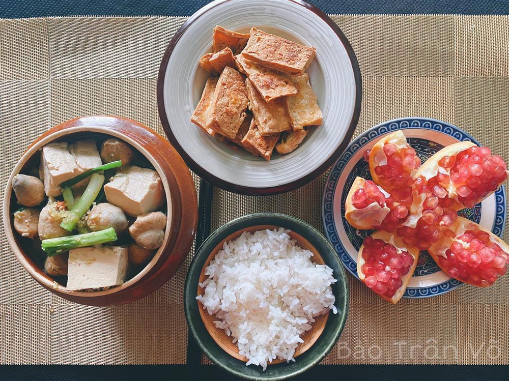 U mê với mâm cơm đồ chay của gái xinh Đồng Tháp-4