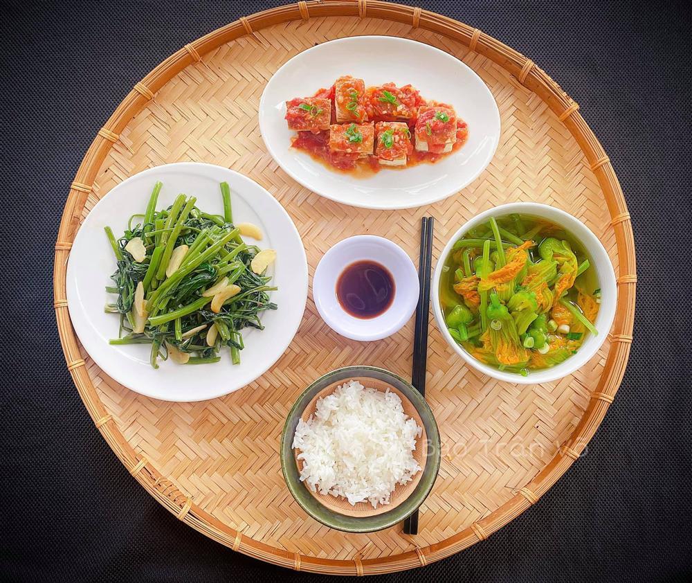 U mê với mâm cơm đồ chay của gái xinh Đồng Tháp-6