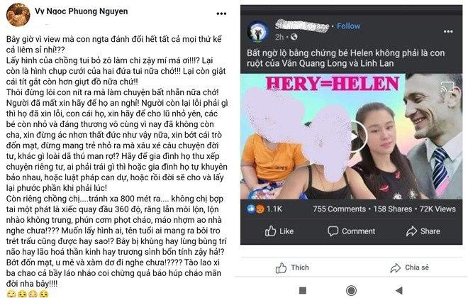 Phương Vy phẫn nộ khi chồng Tây bị ghép cặp với vợ Vân Quang Long-2