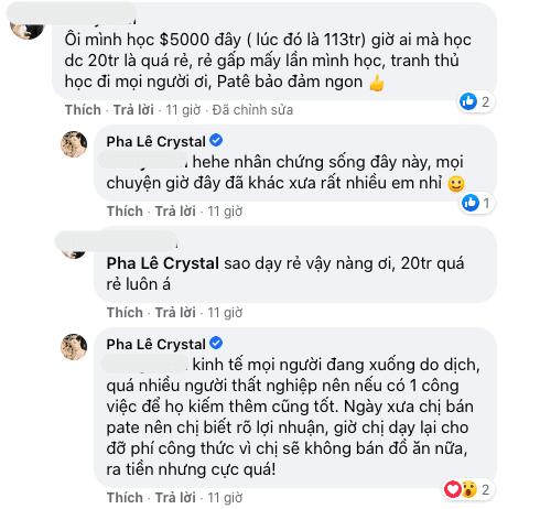 Pha Lê gây tranh cãi khi dạy nấu pate với học phí 100 triệu đồng-4