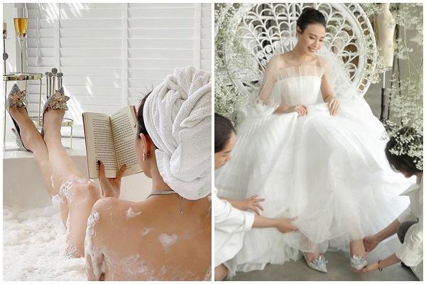 Mai Phương Thúy diện đồ đen giữa rừng mỹ nhân váy áo đủ màu-13