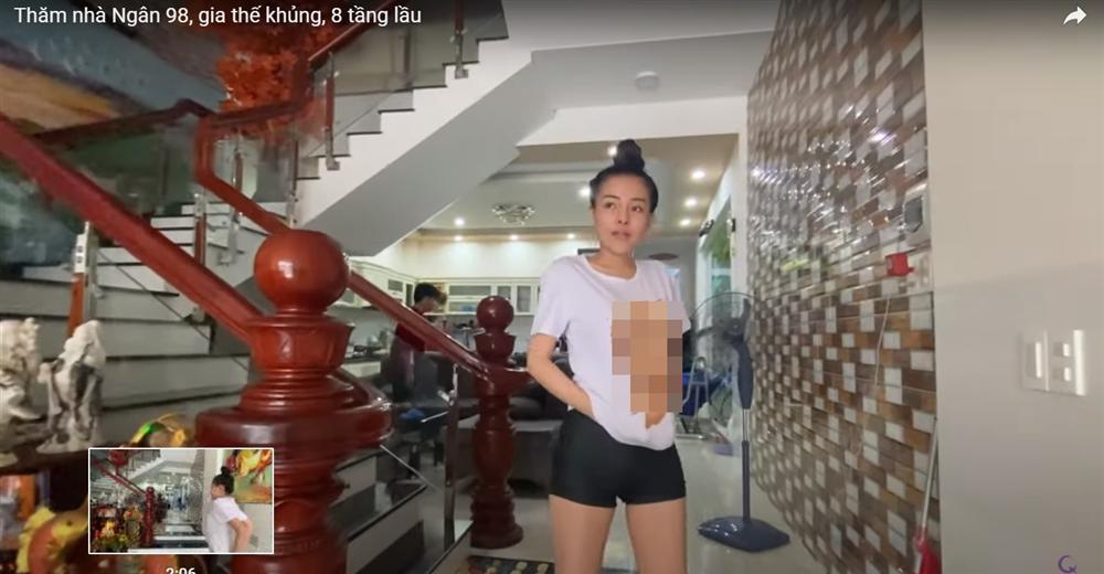 Ngân 98 khoe nhà 8 tầng, khẳng định gia đình giàu nhất thị xã-4