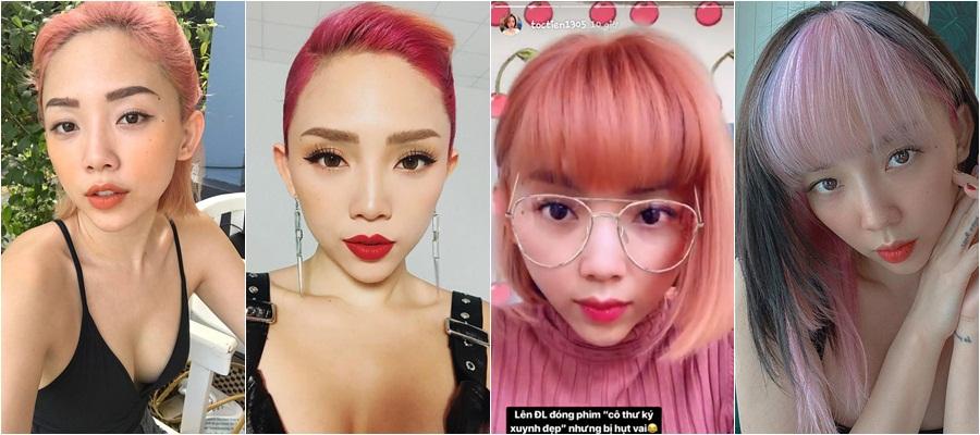 Mâu Thủy lột xác mạnh mẽ với tóc hồng rực giống Thúy Ngân, Vũ Ngọc Anh-7