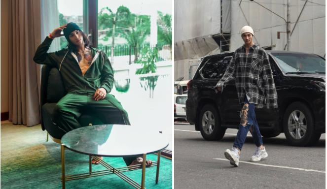 Nam người mẫu cắt mái tóc dài để đi tu ngắn hạn-3