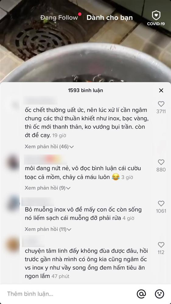 Tại sao ngâm ốc phải bỏ đồ inox vào? và loạt câu trả lời bá đạo từ dân mạng-3