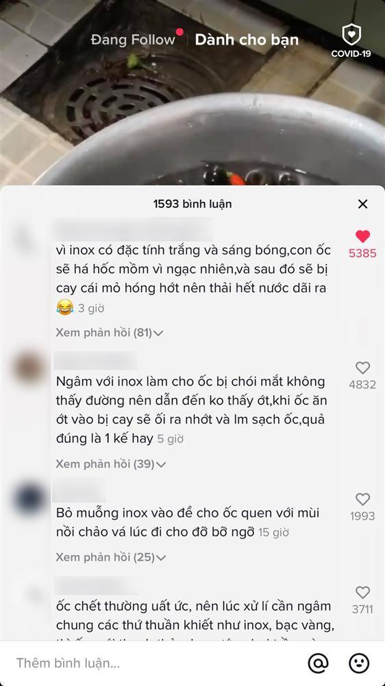 Tại sao ngâm ốc phải bỏ đồ inox vào? và loạt câu trả lời bá đạo từ dân mạng-2