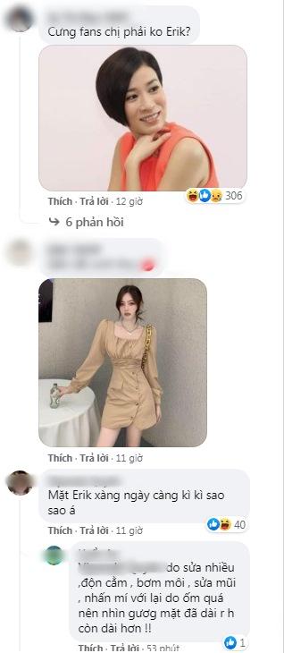 Tạo hình tóc bob lệch của Erik khiến fans liên tưởng đến Xa Thi Mạn-7