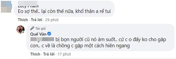 Đang mang thai, Quế Vân khó chịu khi bạn trai bị người cũ đeo bám-4