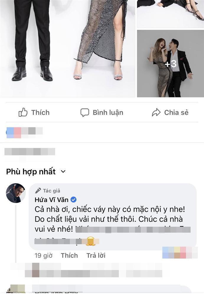 Maya bị chê phản cảm vì mặc váy như không, Hứa Vĩ Văn liền bênh vực-9