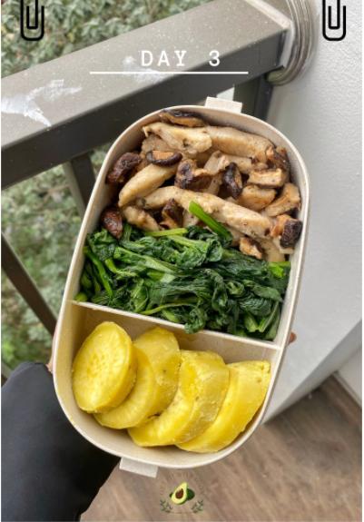 Nhìn hộp cơm ăn theo chế độ Eatclean của nàng sinh viên, ai cũng có động lực giảm cân-4