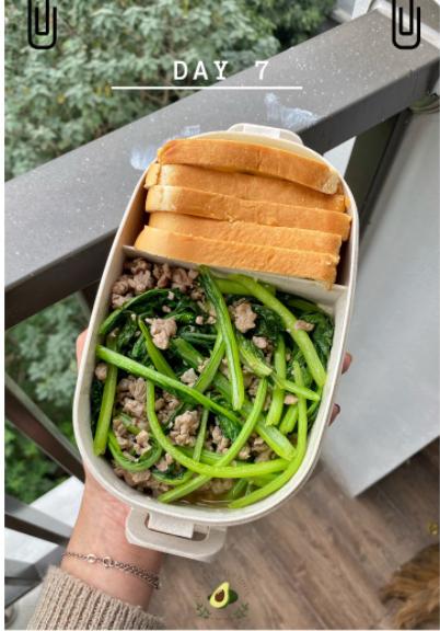 Nhìn hộp cơm ăn theo chế độ Eatclean của nàng sinh viên, ai cũng có động lực giảm cân-8