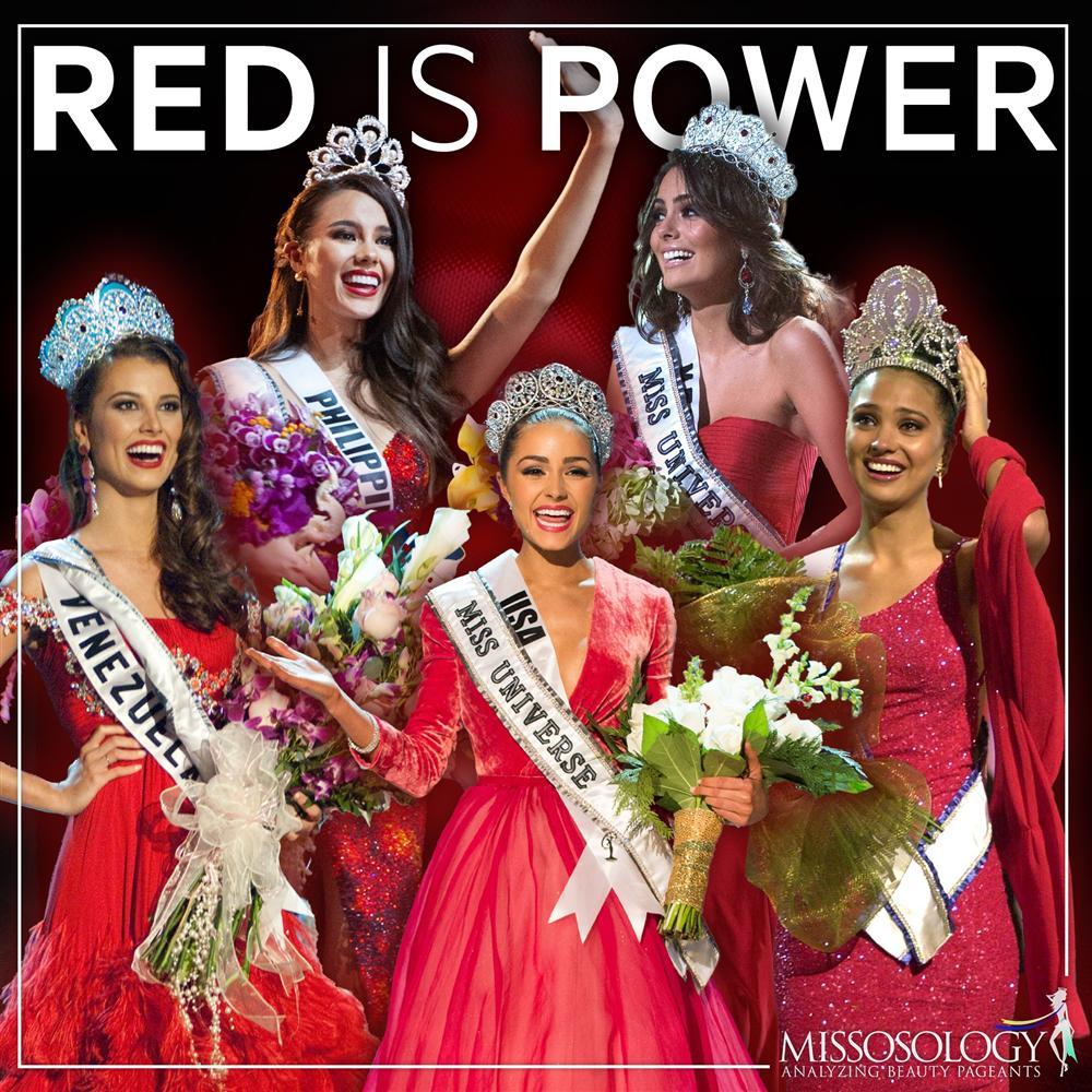 Những Hoa hậu Hoàn vũ lên ngôi với tuyệt tác đầm đỏ trong 2 thập kỷ qua-1