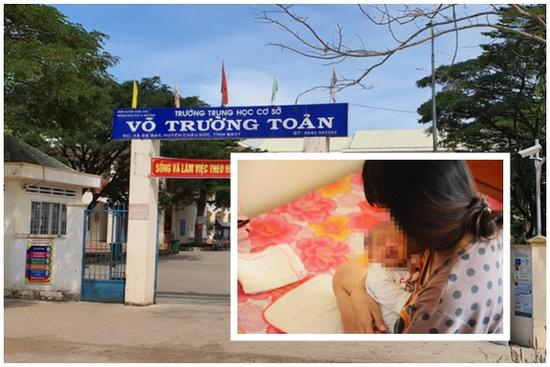 Vụ nữ sinh lớp 7 đẻ con trong nhà tắm: Công an lên tiếng về cha đứa bé