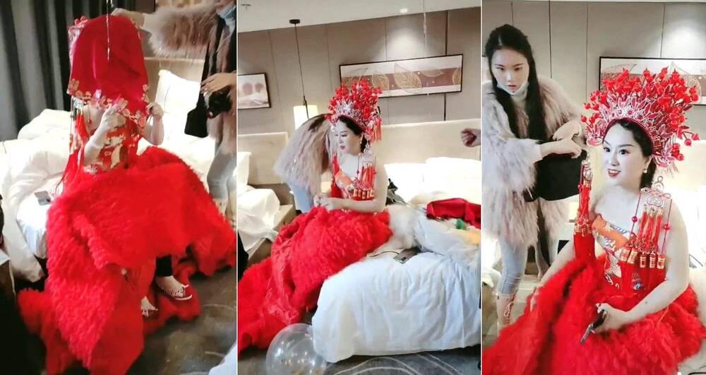 Cụ ông 80 tuổi ngồi xe lăn cưới vợ kém 42 tuổi, nhan sắc cô dâu khiến nhiều người trầm trồ-2