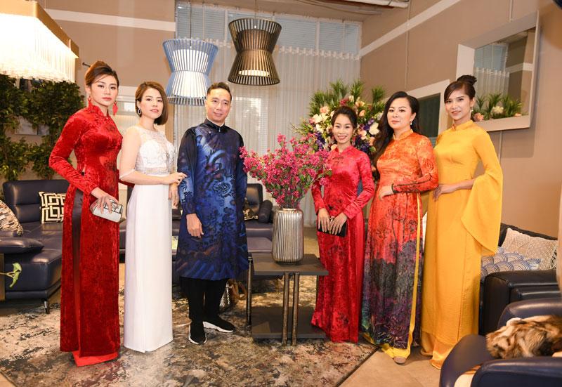 Áo dài rực rỡ giữa mùa đông Hà Nội-1