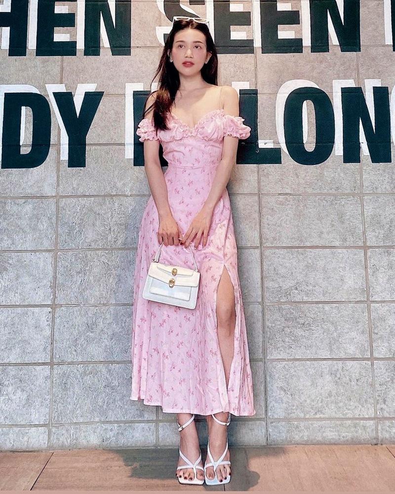 Chi Pu diện đầm khoét ngực sexy - Thiều Bảo Trâm body đẹp như truyện tranh-4