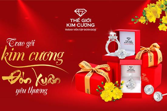 Thế Giới Kim Cương ưu đãi 15% trang sức nhân dịp năm mới