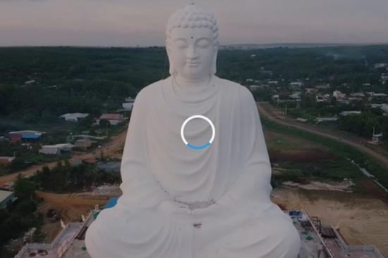 Tượng Phật Thích Ca cao 73 m ở Bình Phước