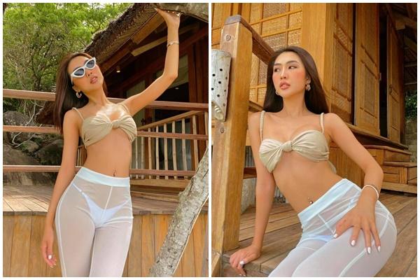 Mỹ nhân Việt diện bikini thiêu đốt ánh nhìn dù chỉ ở nhà tránh dịch-10