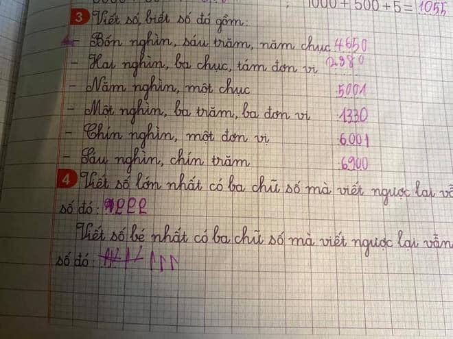 Cô giáo ra đề đánh đố, câu trả lời của nhóc tiểu học khiến dân mạng cười lăn lộn-1