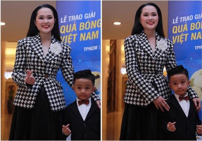 Bà xã Duy Mạnh khéo  đánh lạc hướng khi lên đồ che dáng mập mạp sau sinh-2