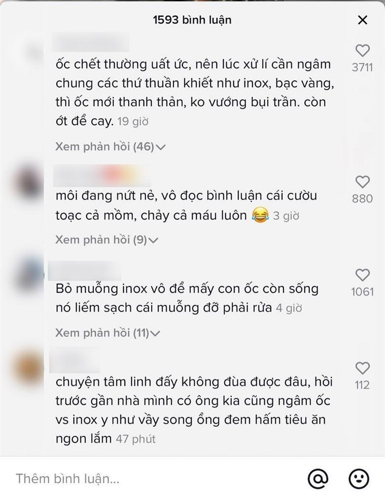 Ngâm ốc với đồ kim loại: Cách lý giải bá đạo của cộng đồng mạng khiến ai nấy bật cười-3