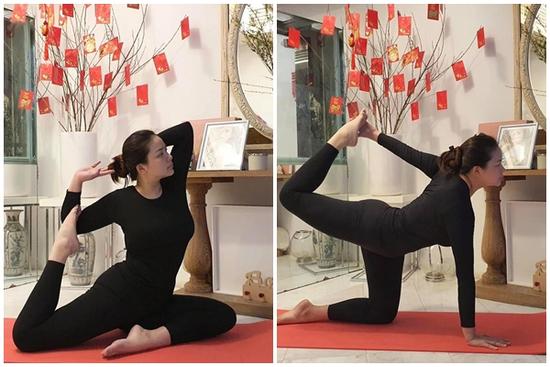 Hậu bị chê phát tướng, Phan Như Thảo khoe ép mỡ đón năm mới