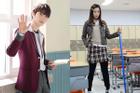 Sao Hàn 'cưa sừng làm nghé' với đồng phục học sinh dù hơn vai diễn cả giáp