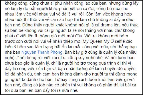 SHOCK: Thành viên ê-kíp tố Hương Giang vô ơn, cướp mối quan hệ-10