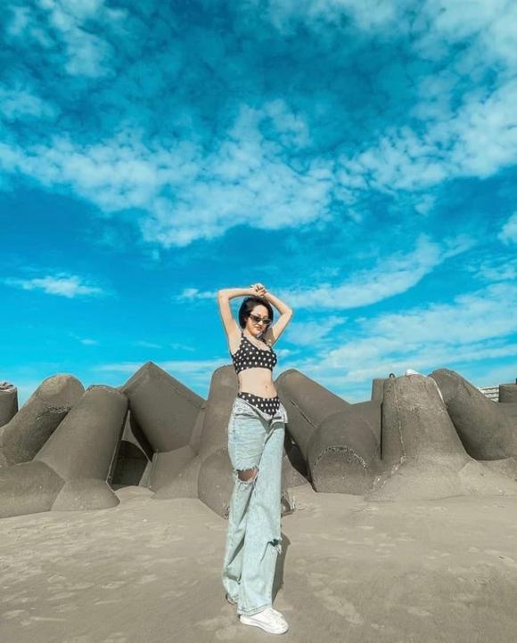 Bảo Anh diện mốt quần tụt khoe body gợi cảm-4