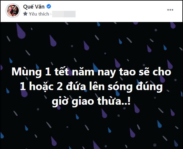 Quế Vân chửi tục giữa đêm, tuyên bố bóc phốt 2 nhân vật đúng giao thừa-1