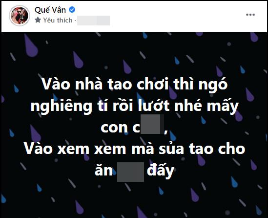 Quế Vân chửi tục giữa đêm, tuyên bố bóc phốt 2 nhân vật đúng giao thừa-2