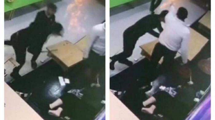 Clip: Đang bế con trong nhà, người phụ nữ bị 2 thanh niên xông vào đấm, đá túi bụi-2