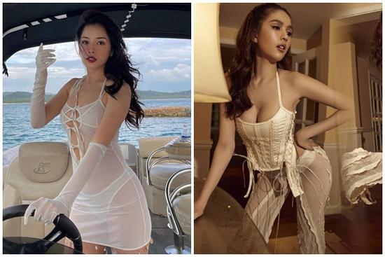 Ngọc Trinh, Chi Pu lăng xê mốt quần 'mỏng như cánh gián' lộ nội y: Là gợi cảm hay phản cảm?