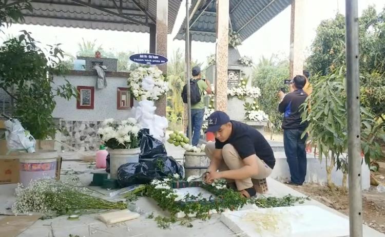 Tro cốt Vân Quang Long đã an vị tại quê nhà Đồng Tháp-2