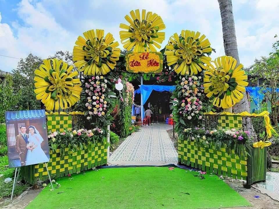 Mãn nhãn với cổng cưới hoành tráng của các cặp uyên ương chịu chi hết phần thiên hạ-1